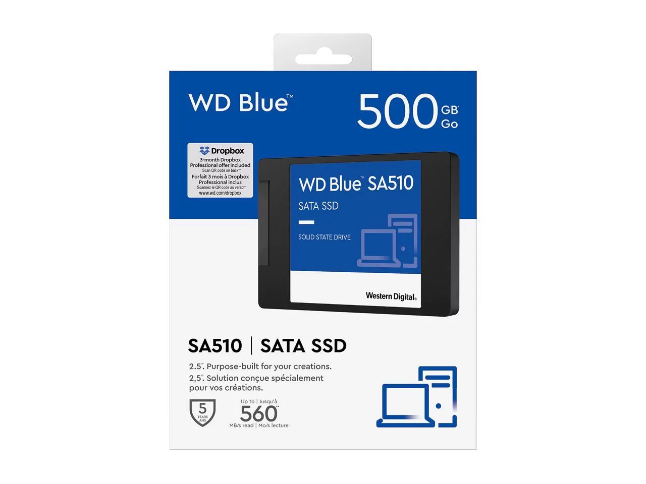 WD Blue 500GB SA510 2.5