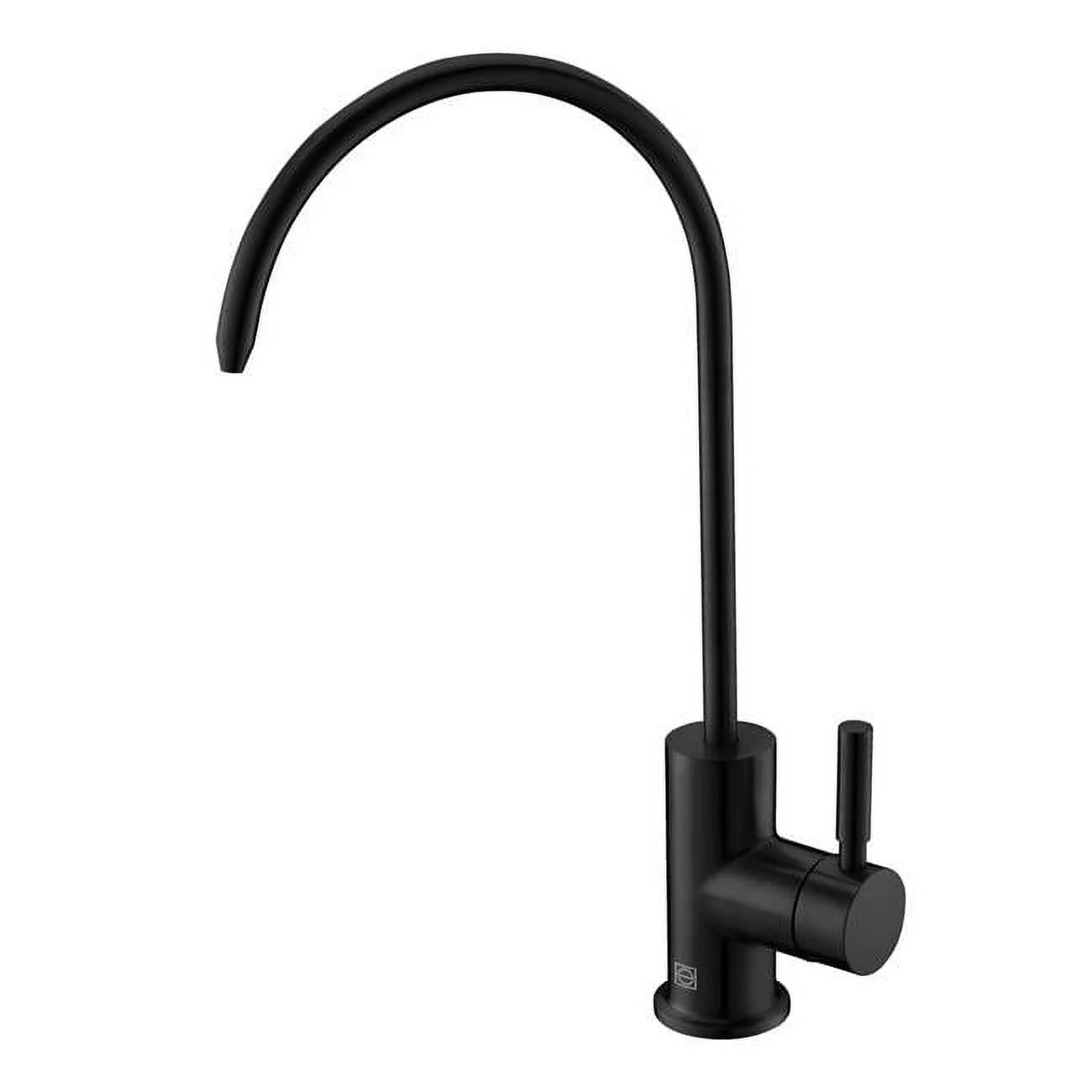 Elegant Kitchen & Bath  Rian Single Handle Cold Water Dispenser, Matte Black