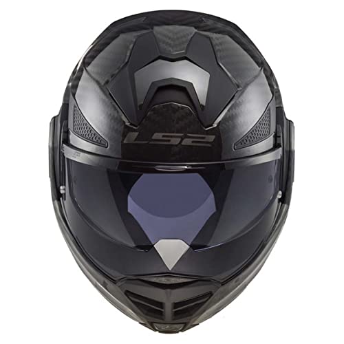 LS2 Helmets Advant X Carbon Modular Helmet (Matte Black - 3X-Large)