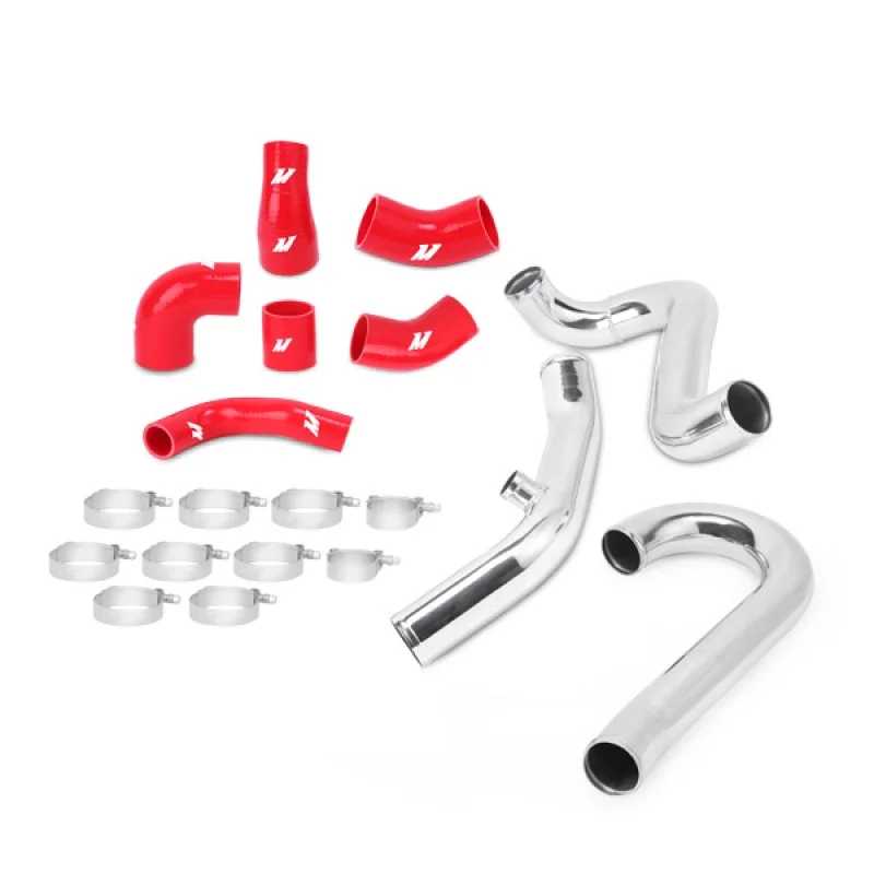 Mishimoto MMICP-EVO-01RD Intercooler Pipe Kit Compatible With Mitsubishi Lancer Evo 7/8/9 2001-2007 Red