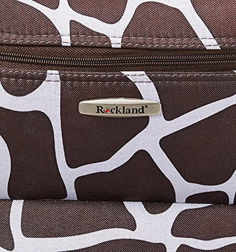 Rockland Fashion Expandable Softside Upright Luggage Set, Charcoal, 2-Piece (14/19)