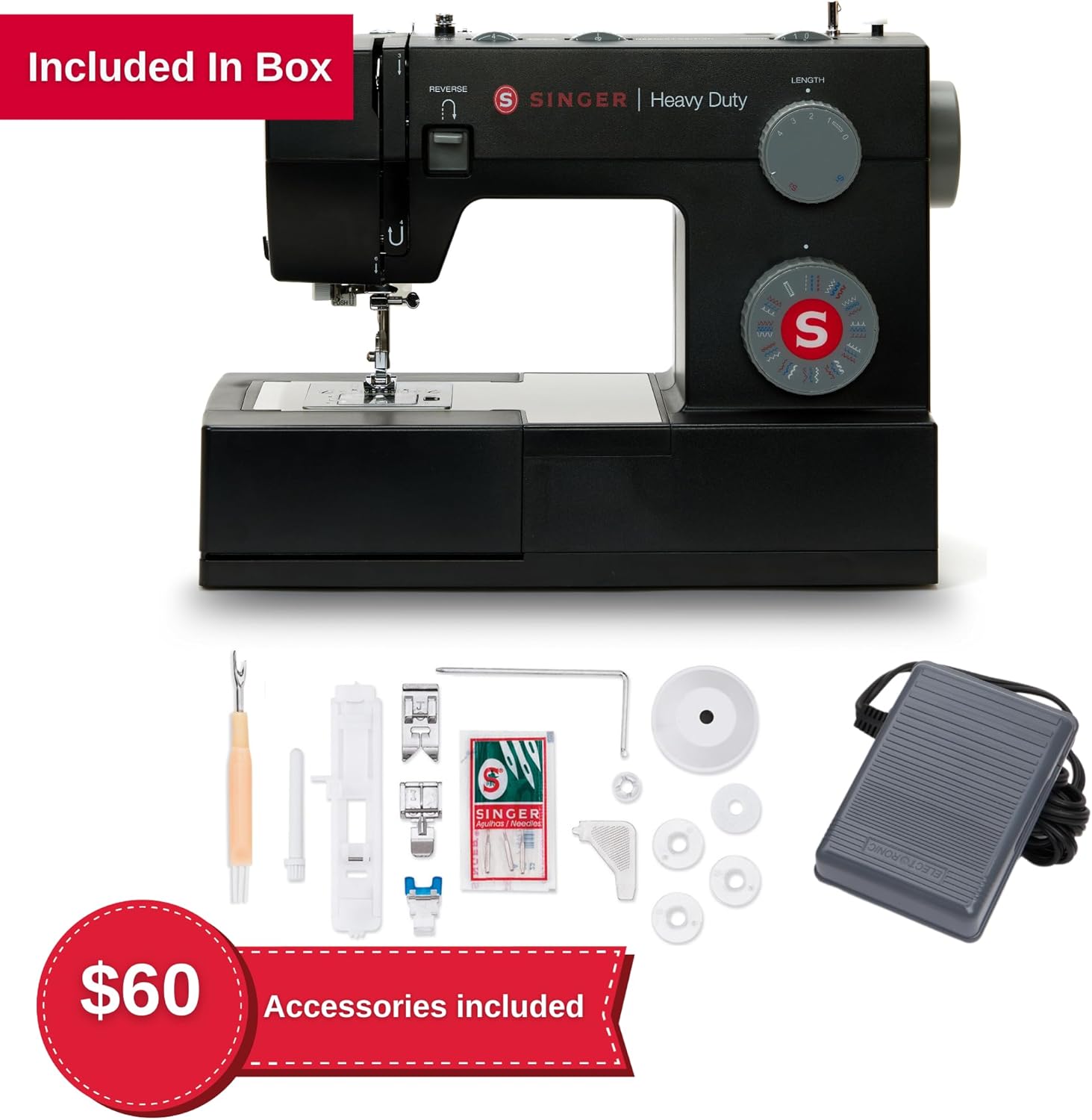 SINGER 4432 Black Sewing Machine