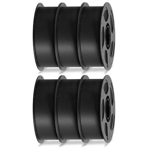 ANYCUBIC High Speed 3D Printer Filament 1.75mm Bundle, Rapid PLA Filament with High Prints Quality, Dimensional Accuracy +/- 0.02mm, Print with Most FDM 3D Printers, 1KG Spool, 2KG Blue + Bright Red