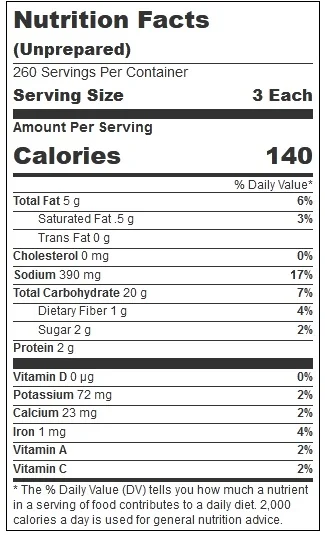 Heartland Catfish Regular Hushpuppy, 5 Pound -- 2 per case