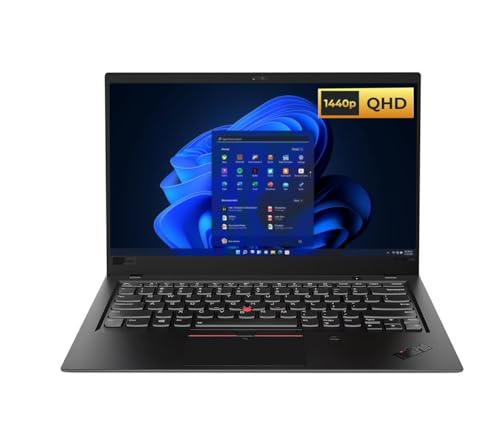 Lenovo X1 Carbon 6th Generation Ultrabook: Core i7-8550U, 16GB RAM, 512GB SSD, 14inch Full HD Display, Backlit Keyboard (Renewed)