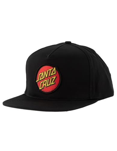 SANTA CRUZ Mid Profile Snapback Baseball Hat Classic Dot Skate Hat