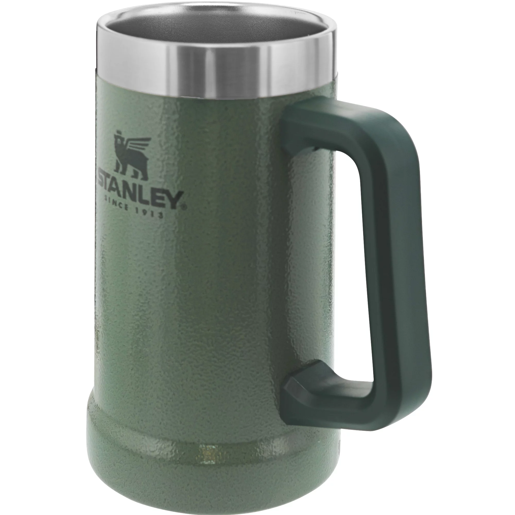 Stanley Vacuum Insulated Stainless Steel Big Grip Beer Mug, 24 oz