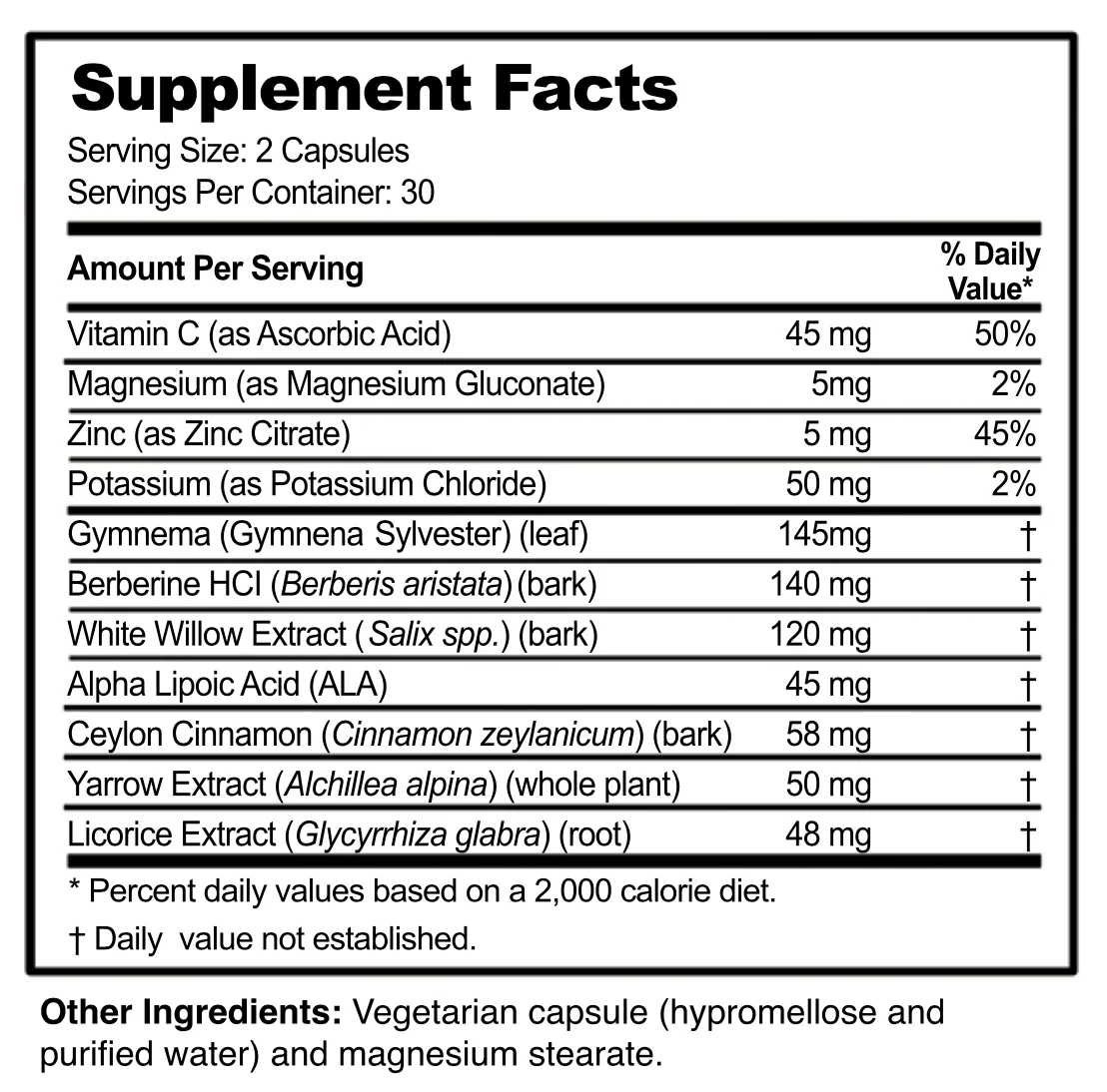 Sugar Balance Blood Sugar Support  (5 Pack)