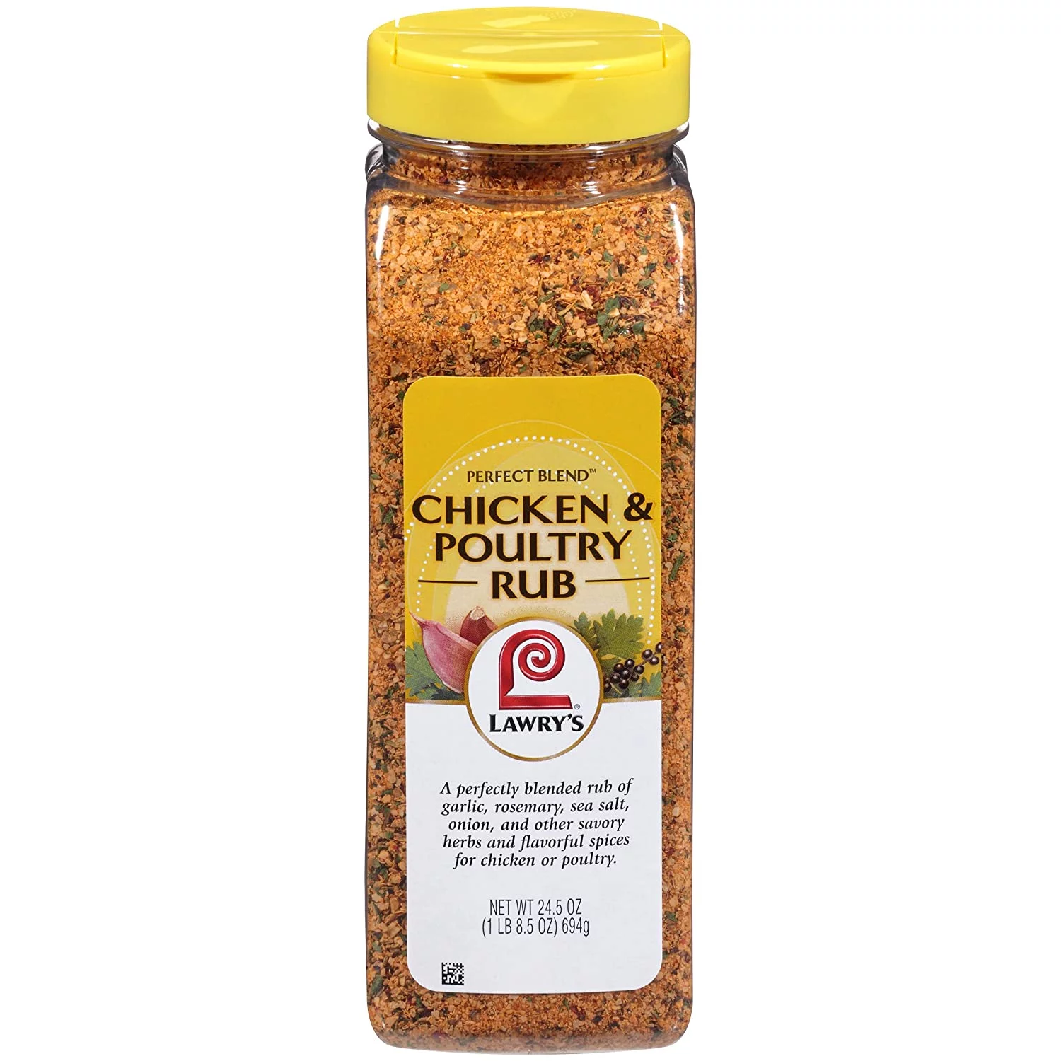 Lawry's Perfect Blend Chicken Rub And Seasoning, 24.5 oz