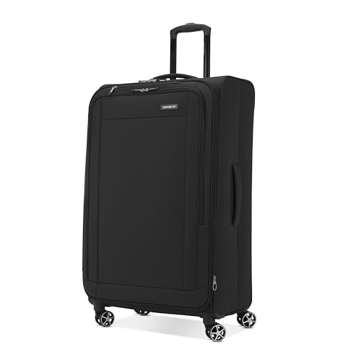 Samsonite Saire LTE Softside Expandable Luggage with Spinner Wheels, 3-Piece Set (20/25/28), Caribbean Blue