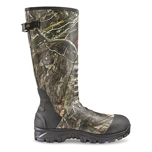 Guide Gear Men’s Waterproof Hunting Boots Insulated Rubber Rain Ankle Fit Boots, 800-gram