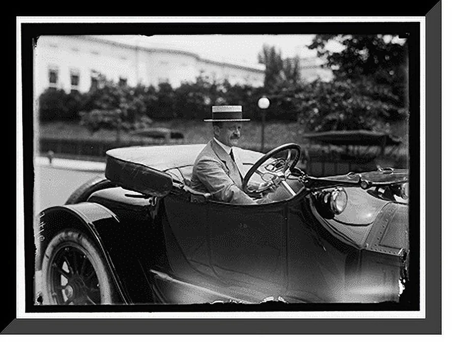 Historic Framed Print, BERNSTORFF, COUNT J.H. VON. AMBASSADOR FROM GERMANY - 4, 17-7/8