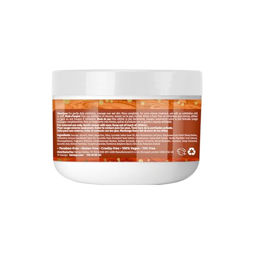 Hempz Limited Edition Pumpkin Spice & Vanilla Chai Sugar Body Scrub 4 oz
