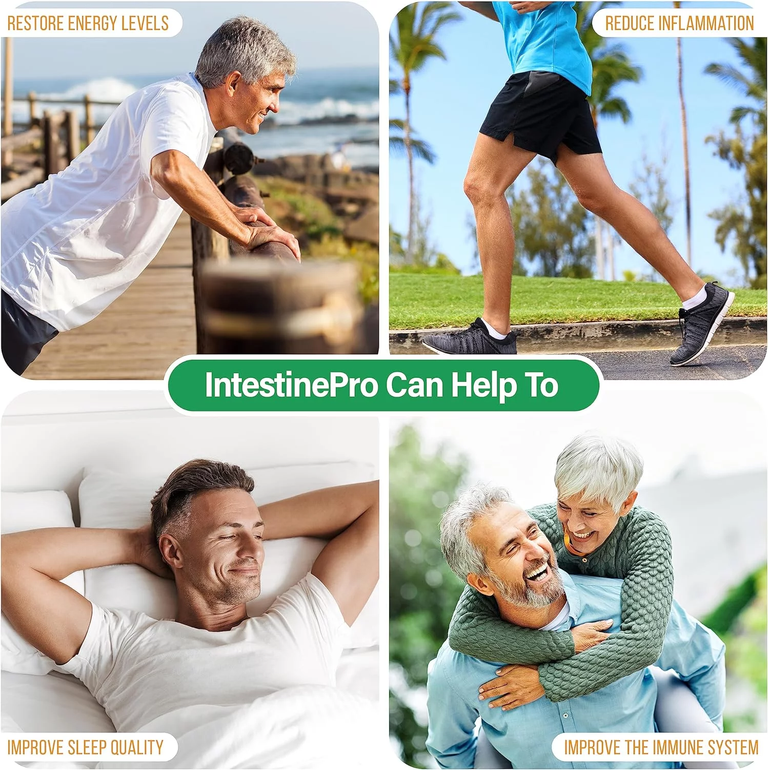 IntestinePro 10-Day Intestine Cleanse for Humans with NON-GMO Wormwood NEW