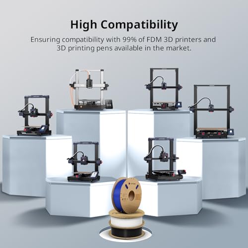 ANYCUBIC PLA+ 3D Printer Filament Bundle, PLA Plus 1.75mm Dimensional Accuracy +/- 0.02mm, Fit Most FDM 3D Printers, 1KG Spool, 2KG Gray+Gray