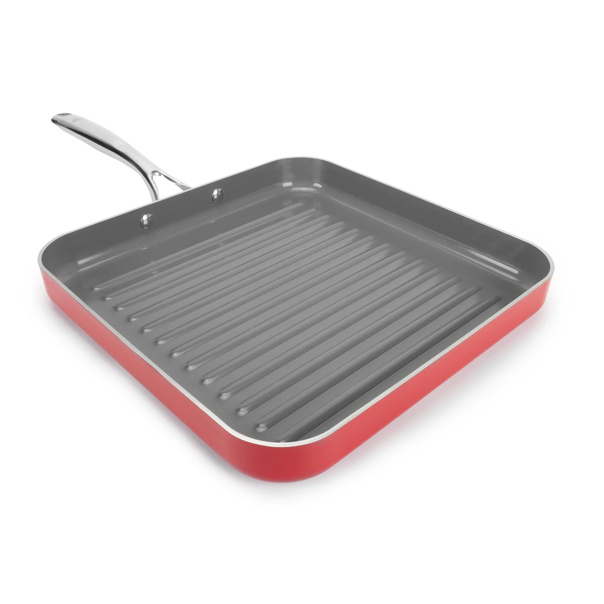 EaZy MealZ Non-Stick Square Grill Pan, Extra Large, 12