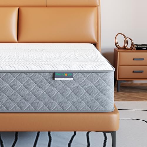 Full Mattress, 12 Inch Full Size Mattress with Cooling-Gel Memory Foam &Pocket Spring Hybrid, CertiPUR-US Certified, Medium Firm