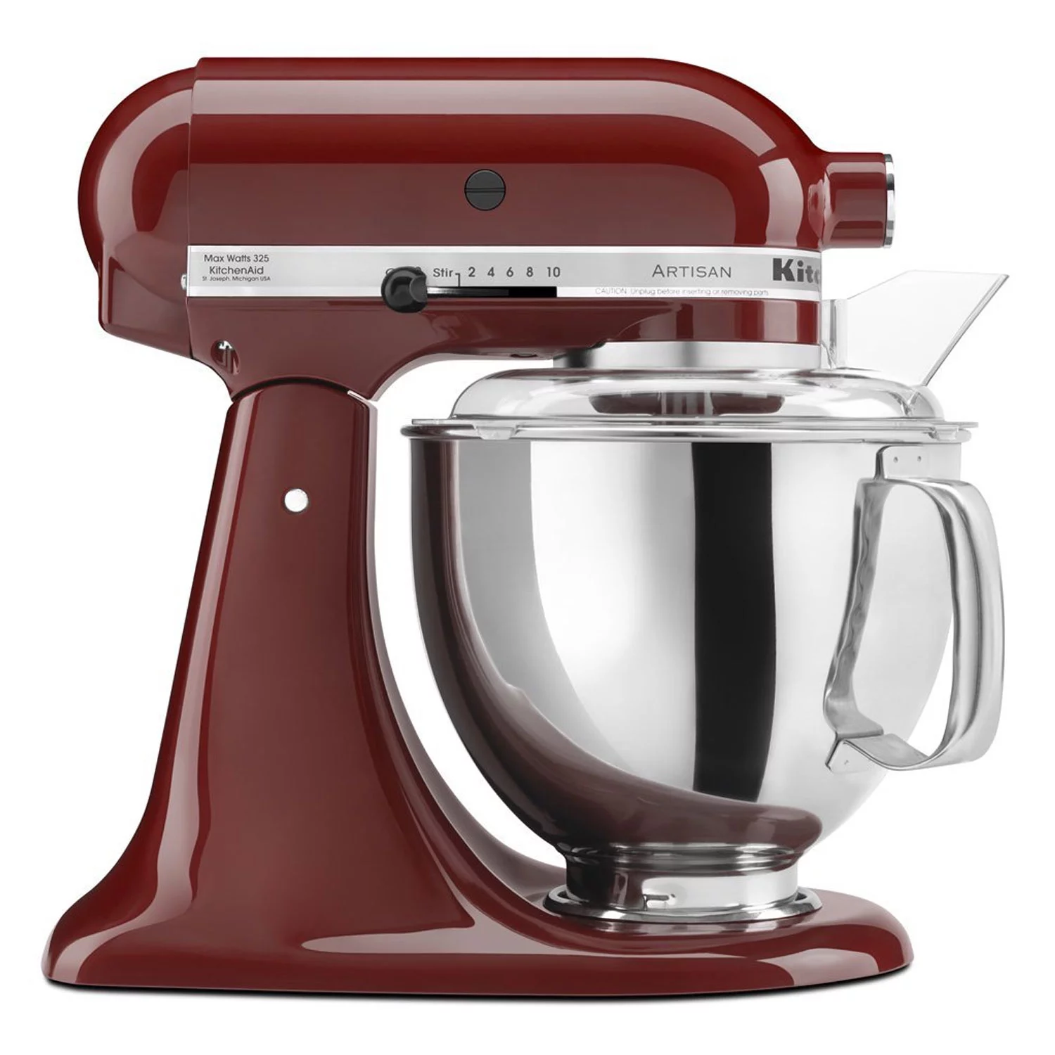 KitchenAid KSM150PSGC Artisan Series 5-Qt. Stand Mixer with Pouring Shield - Gloss Cinnamon