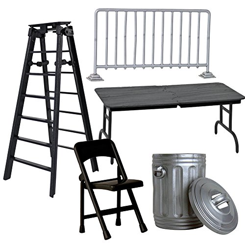Set of 5 Wrestling Prop Accessories for Wrestling Action Figures
