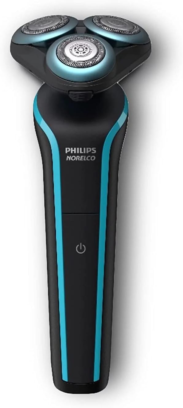 Philips Norelco Aquatouch, Rechargeable Wet & Dry Shaver with Click-On Precision Trimmer, S5767/87