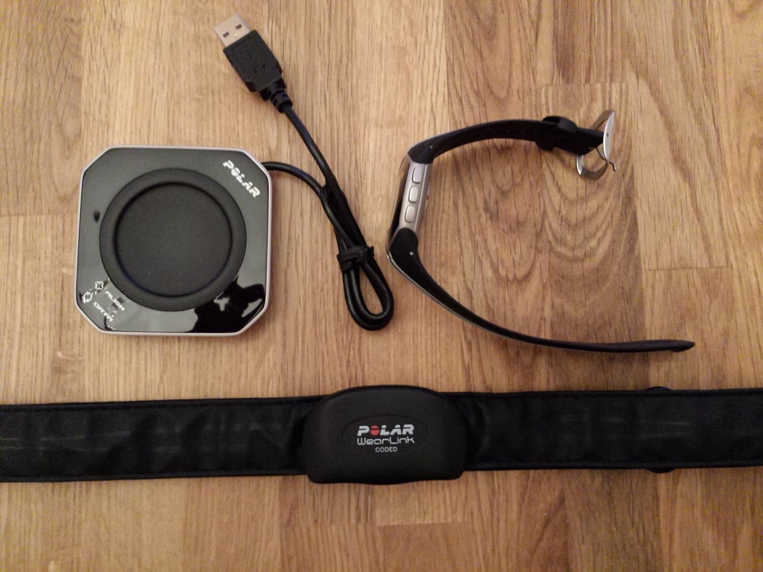 Polar FT80 Heart Rate Monitor Watch (Black)