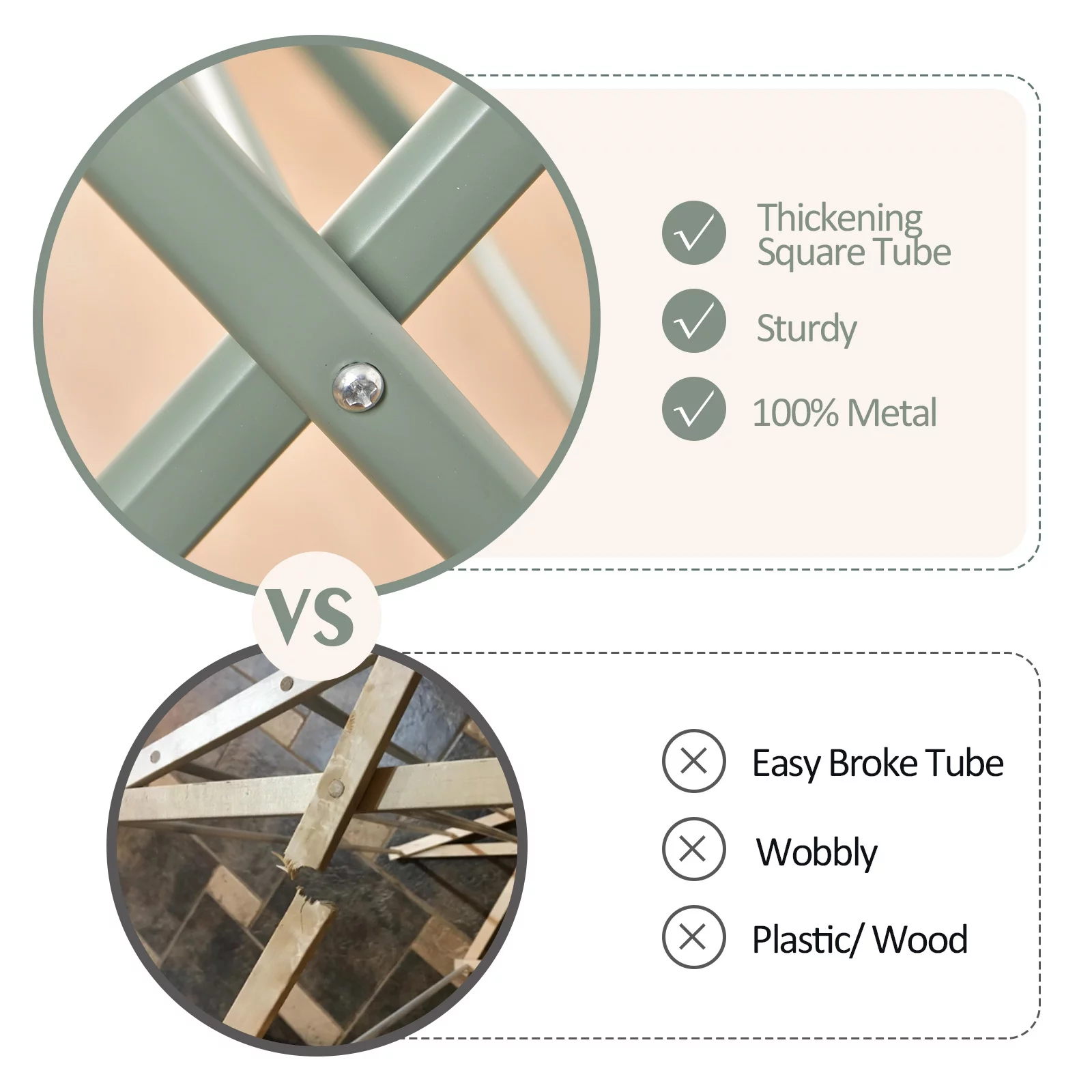 KK KINGRACK Clothes Drying Rack, 3-Tier Collapsible Steel Laundry Rack,Green