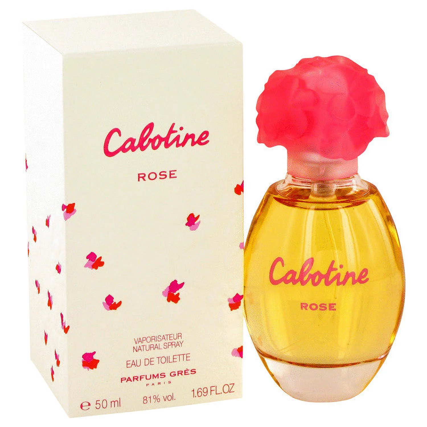 Cabotine Rose Eau De Toilette Spray By Parfums Gres1.7 Oz (Pack 4)