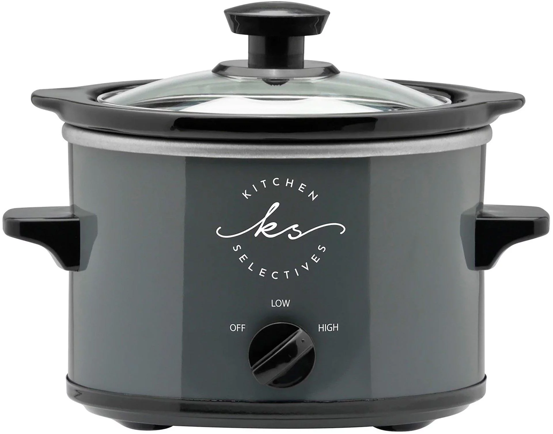 Kitchen Selectives 1½-Quart Slow Cooker, Graphite
