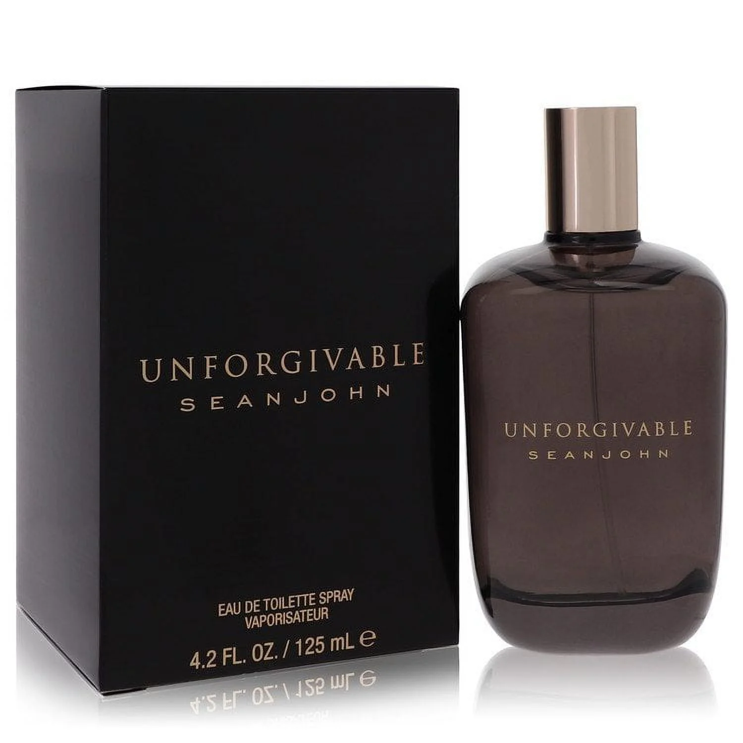 2 Pack  of Unforgivable by Sean John Eau De Toilette Spray 4.2 oz For Men