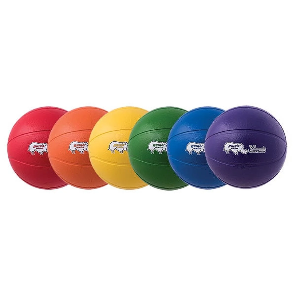 Champion Sports 9 INCH RHINO SKIN HIGH BOUNCE BASKETBALL SET