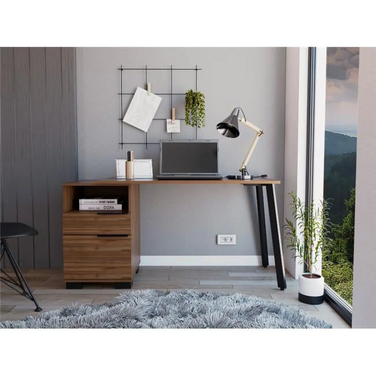 Oslo Writing Desk, Mahogany