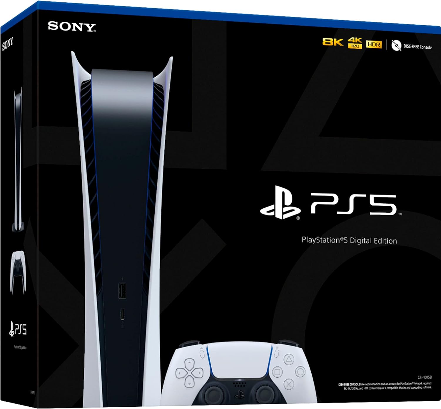 Sony Playstation 5 PS5 Digital Edition Console