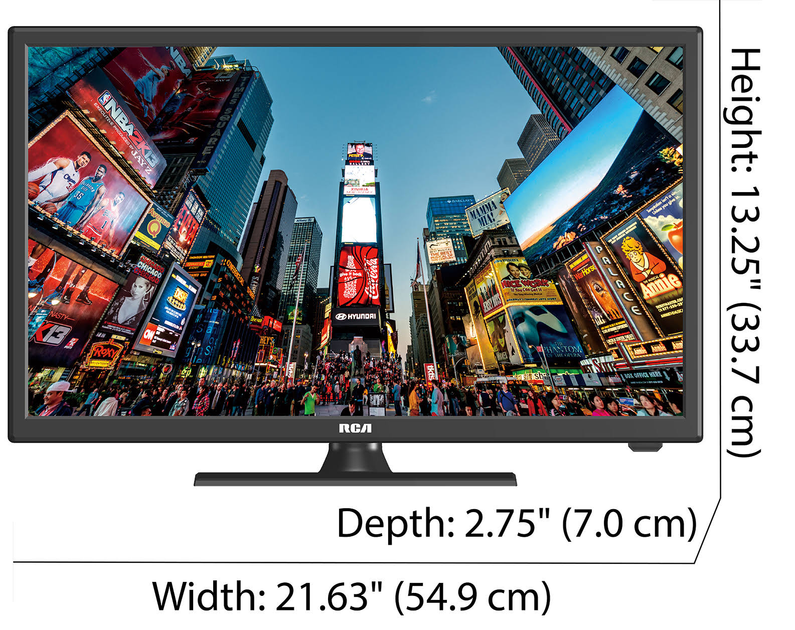 RCA RT2471 Home and Travel 24 inch 720p HD TV