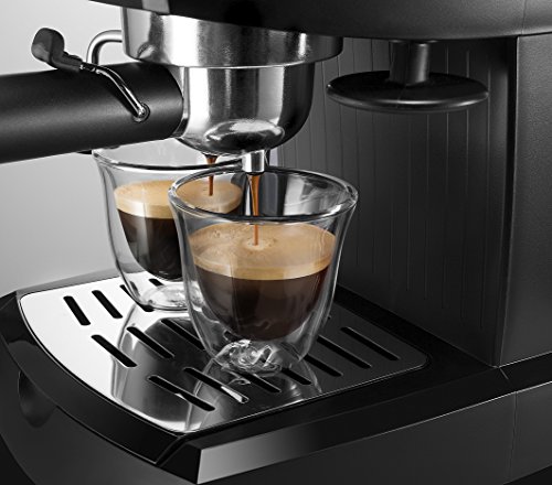 DeLonghi EC155M Manual Espresso Machine, Cappuccino Maker, 1000ml