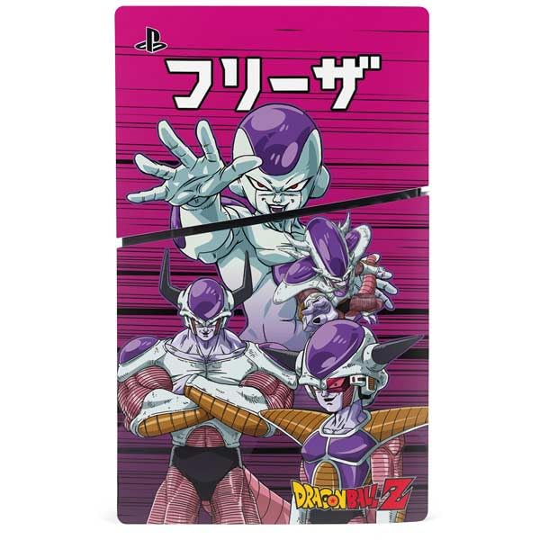 Skinit Decal Gaming Skin Compatible with PS5 Slim Disk Console - Officially Licensed Dragon Ball Z Goku Iconic Kanji Symbol Design