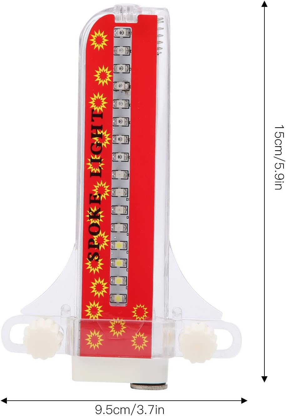 Bike Spoke Light, 32 LED Plastic Bike Spoke Lights Cycling Accessories for Full Size Conventional Steel Wire