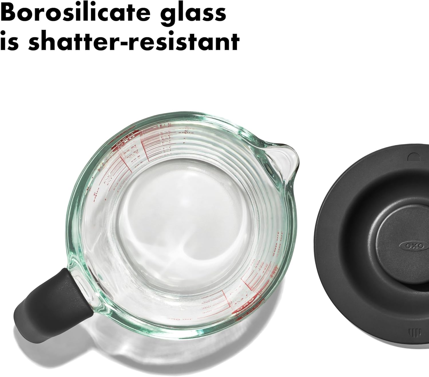 OXO 2 Cup Glass Measuring Cup With Lid, 1 EA