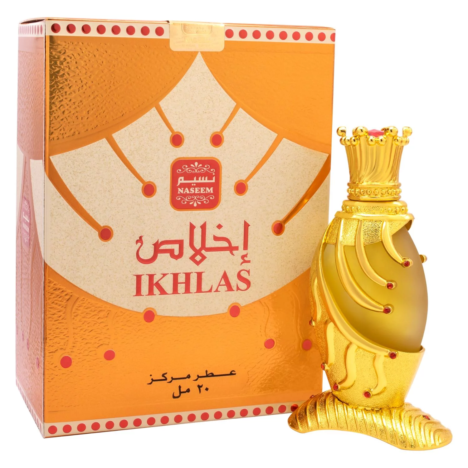 Ikhlas Perfume Oil Long Lasting Fruity Floral Musk Men Perfume Oil by Naseem