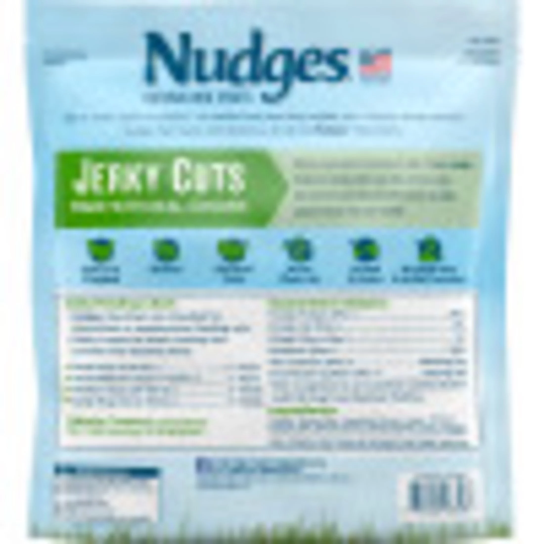 Nudges Health and Wellness Chicken Jerky Dog Treats, 36 Oz