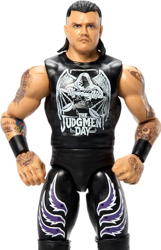 Mattel WWE Action Figure, Series #144 Dominik Mysterio 6-inch Collectible with 10 Articulation Points & Life-Like Look