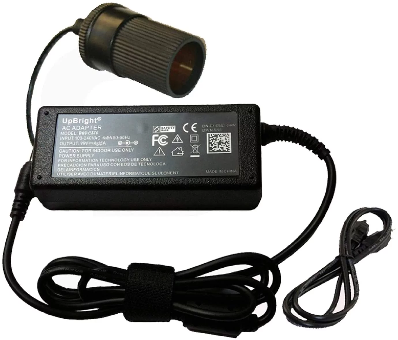 UpBright NEW Global 12V AC DC Adapter For Protek Power PMP92S-12 PMP92SF-12 PMP92S12 PMP92SF12 TRC Electronics, Inc. Desk Top 12VDC Power Supply Cord Cable PS Battery