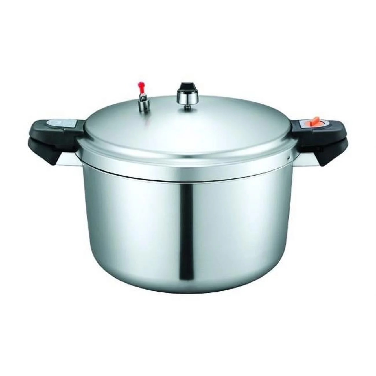 20-Cup Stovetop Commercial Pressure Cooker - Metallic