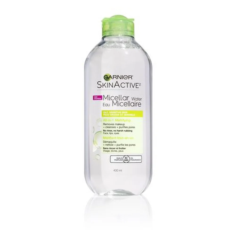 Garnier SkinActive Micellar Cleansing Water - Oily Skin (Pack of 48)