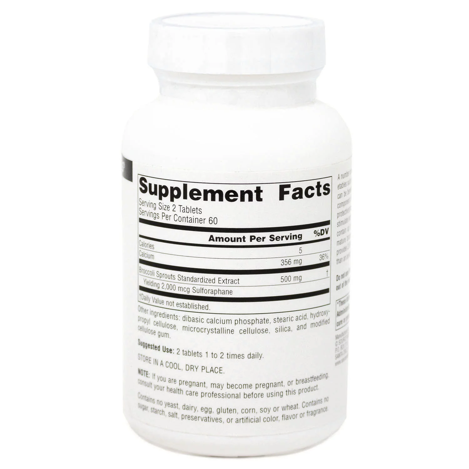 Source Naturals Broccoli Sprouts Extract By  - 120 Tablet