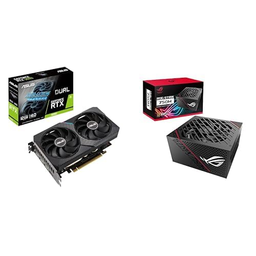 Asus TUF Gaming NVIDIA GeForce RTX 3060 V2 OC Edition Graphics Card (PCIe 4.0, 12GB GDDR6, HDMI 2.1, DisplayPort 1.4a, Dual Ball Fan Bearings, Military-Grade Certification, GPU Tweak II)