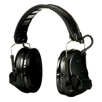 3M MT20H682FB-47 SV Tactical Headset,Two Way,Single Lead,Blk