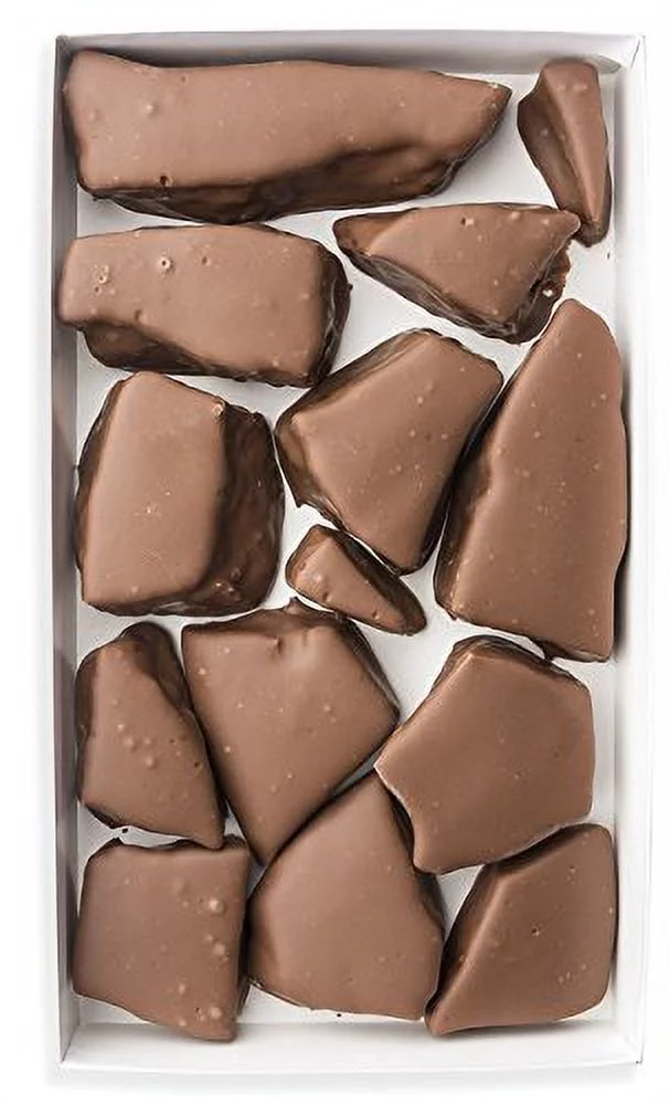 14 Oz Seafoam Honeycomb Milk Chocolate **Product Fragile Could Be Damaged During Shipping We Will Not Replace**