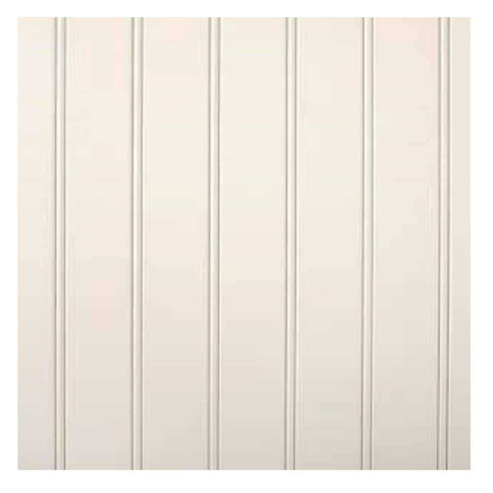 48-in x 96-in Beaded White Hardboard Wall Panel - Shop Hardware Tools Online Store