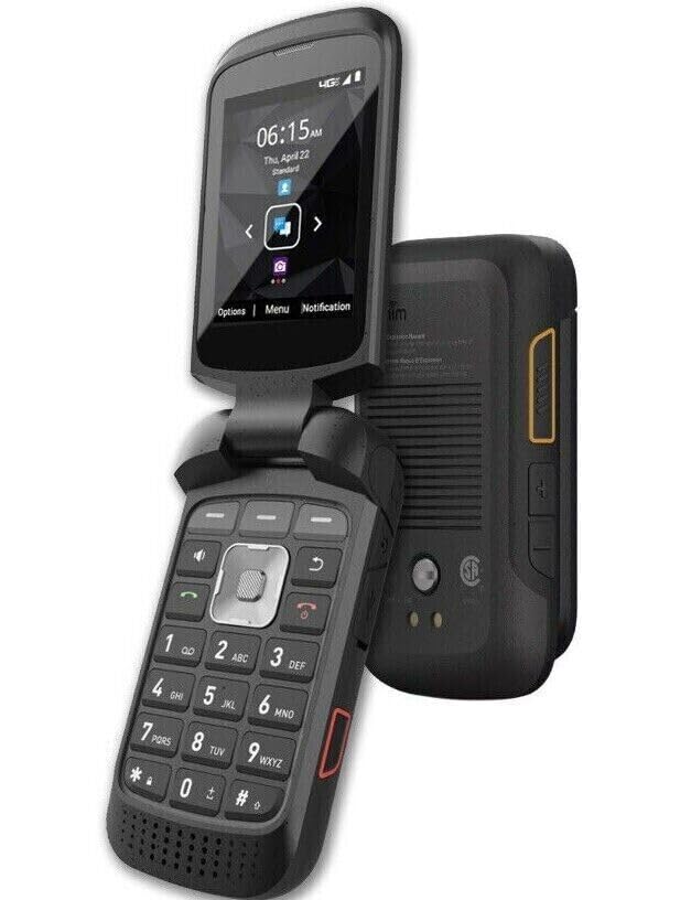 Sonim XP3 Plus XP3900 4G LTE 16GB AT&T GSM Unlocked Black Rugged Flip Cellphone Like New (Renewed)