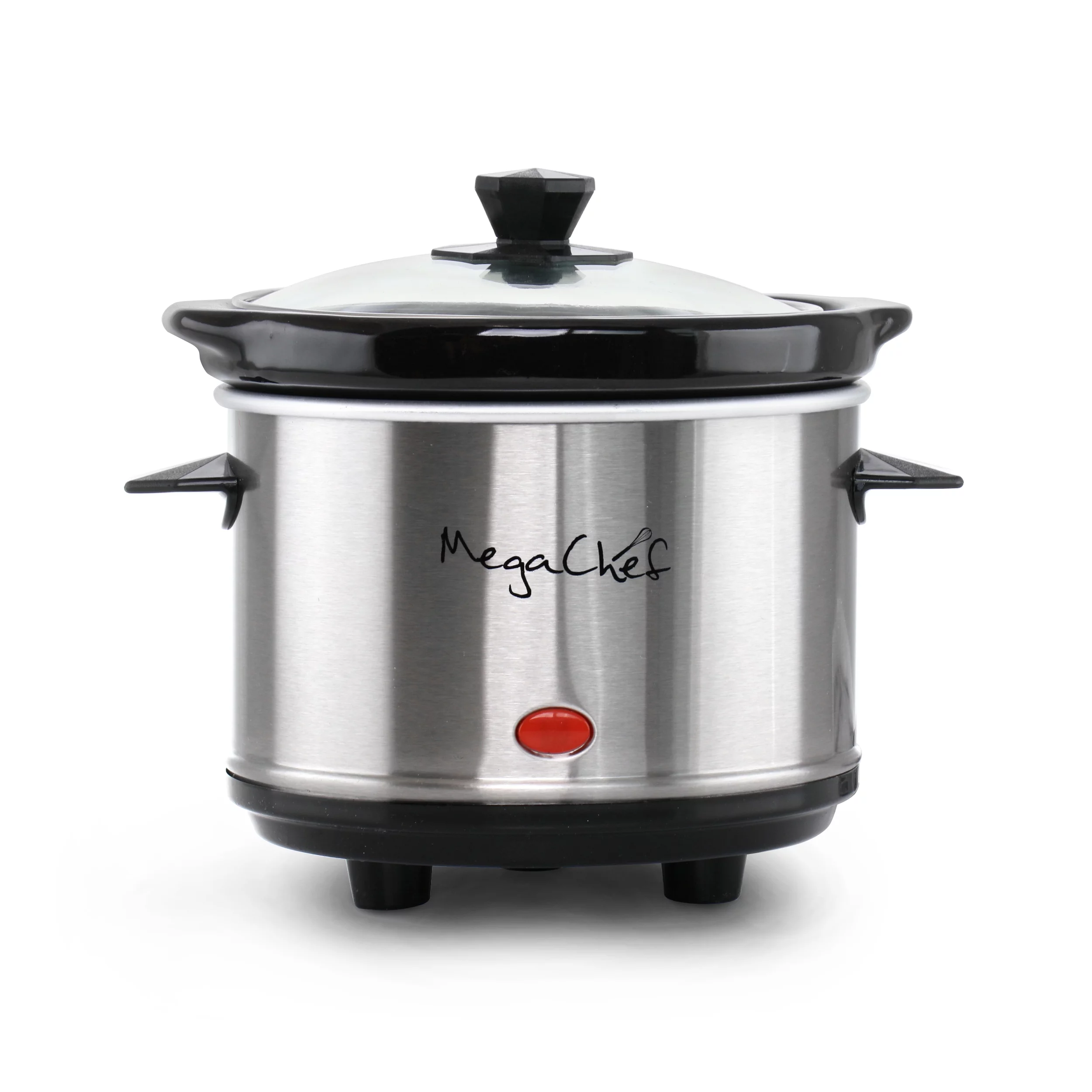 MegaChef 8 Quart Slow Cooker with Bonus Mini 0.6 Quart Warmer